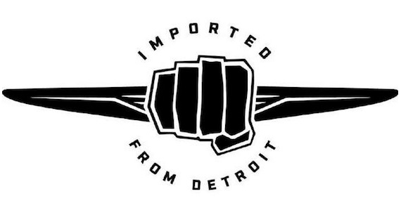 Image of imported from Detroit logo