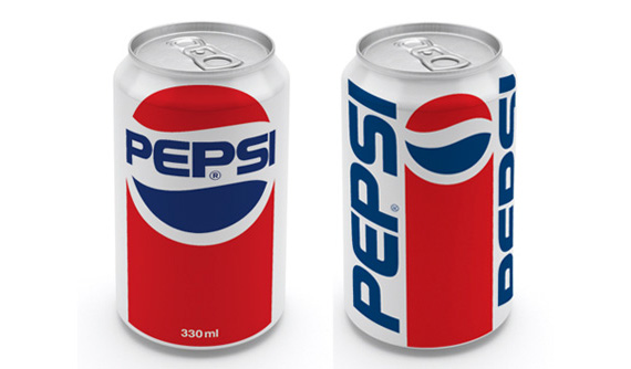Image of retro Pepsi cans